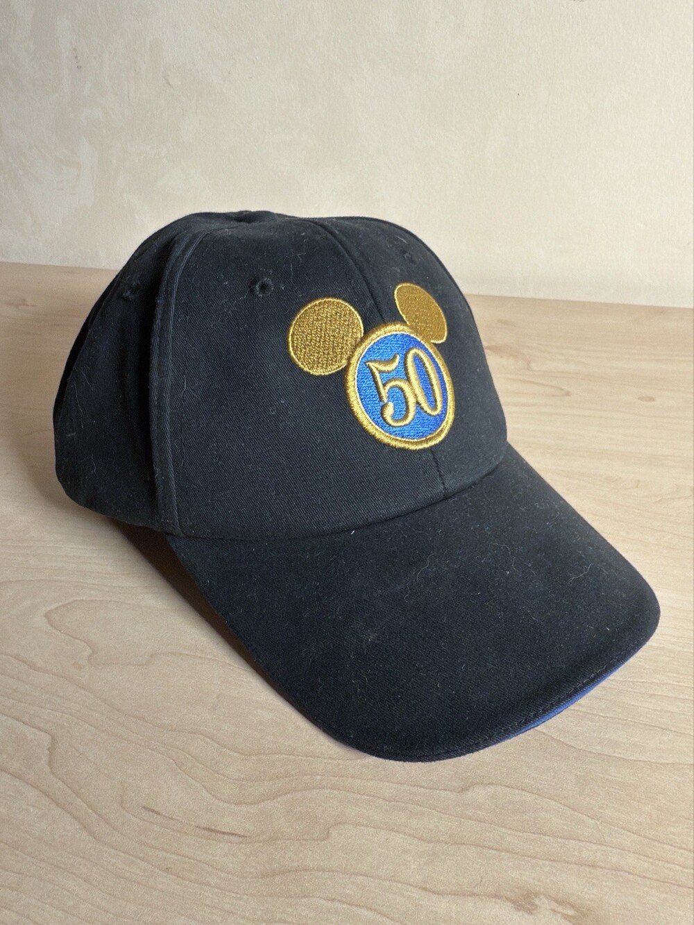 Disney World Hat, Embroider 50 Years Of Theme Parks Celebration Mickey